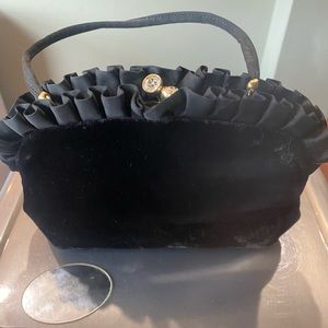 Vintage Inspired Velvet Purse